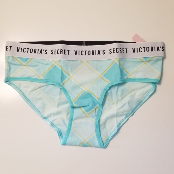 BUNDLE! NWT 3 prs Victoria's Secret Cotton Logo Waist Hiphugger Panty, Size S - Picture 4 of 5